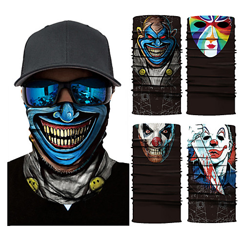 

Neck Gaiter Pollution Protection Quick Dry Ultraviolet Resistant Rainbow Balaclavas Bandana for Adults' Road Cycling Hiking Cycling
