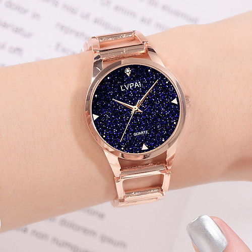 

Ladies Quartz Watches Elegant Fashion Silver Rose Gold Alloy Chinese Quartz Rose Gold Silver New Design Casual Watch 1 pc Analog One Year Battery Life