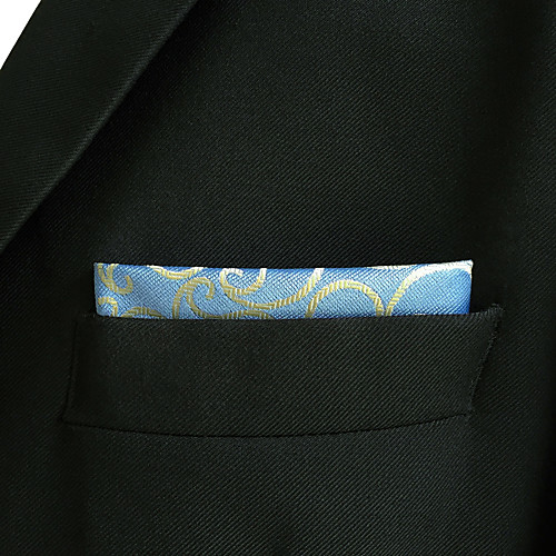 

Men's Party / Work / Basic Pocket Squares - Paisley / Jacquard
