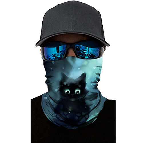 

Neck Gaiter Pollution Protection Quick Dry Ultraviolet Resistant Rainbow Balaclavas Bandana for Adults' Road Cycling Hiking Cycling