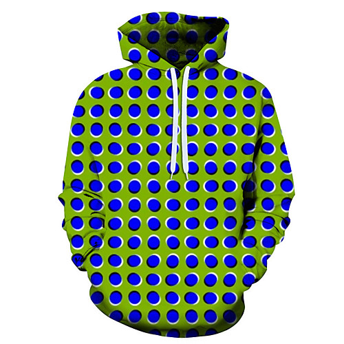 

Men's 3D Print / Casual Hoodie - 3D / Cartoon / Character Rainbow US32 / UK32 / EU40