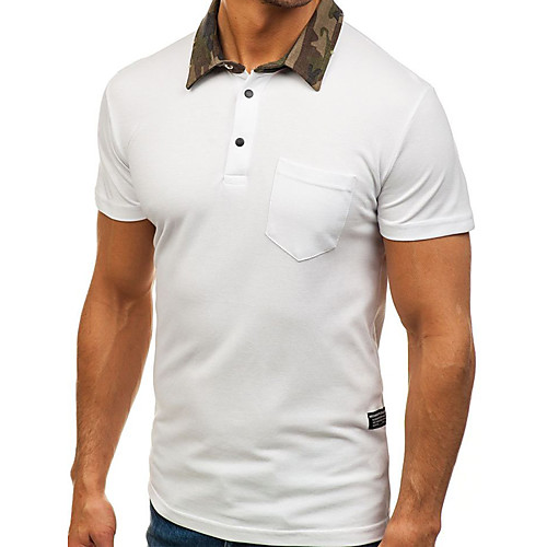 

Men's Daily Polo - Solid Colored White