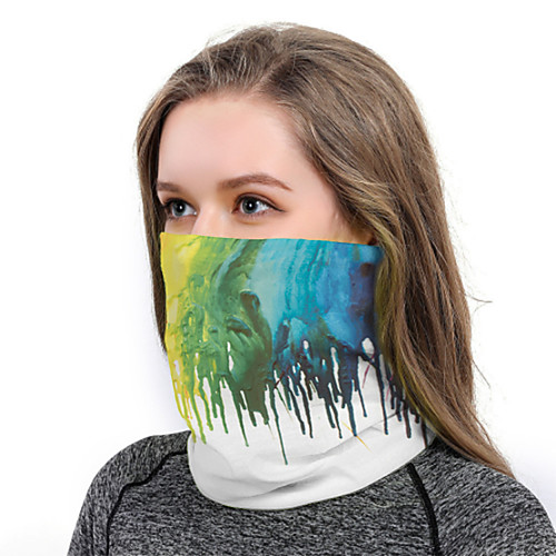 

Men's Active / Basic Infinity Scarf / Mask / Balaclavas - Print / Color Block