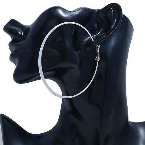 

Women's Earrings Holiday Wedding Birthday Romantic Earrings Jewelry Silver For Date Street Festival 1 set