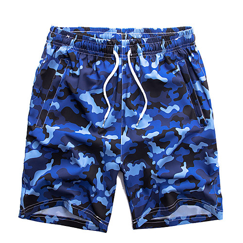 

Men's Hiking Shorts Camo Outdoor Breathable Quick Dry Sweat-wicking Wear Resistance Shorts Bottoms Hunting Fishing Climbing Red Blue Black L XL XXL XXXL 4XL Standard Fit