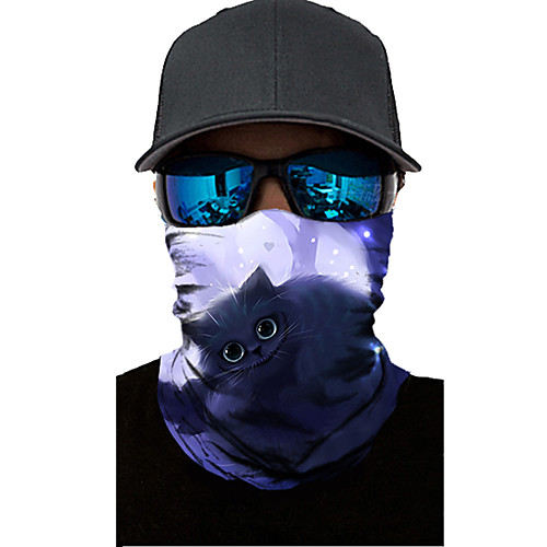 

Neck Gaiter Pollution Protection Quick Dry Ultraviolet Resistant Rainbow Balaclavas Bandana for Adults' Road Cycling Hiking Cycling
