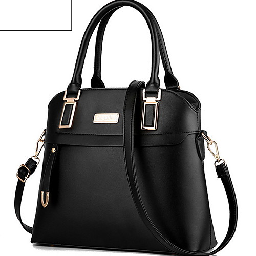 

Women's Zipper PU Top Handle Bag Wine / Blushing Pink / Fuchsia