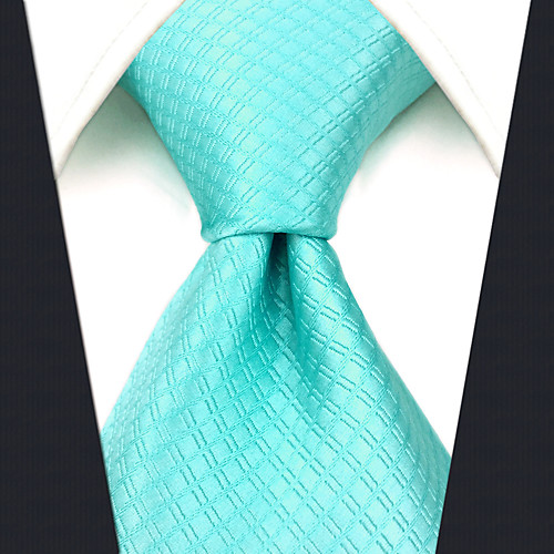 

Men's Party / Work / Basic Necktie - Jacquard / Solid Colored