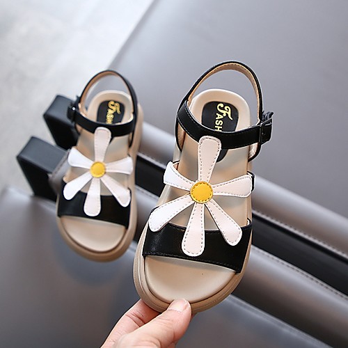 

Girls' Comfort Synthetics Sandals Little Kids(4-7ys) Pink / Black Summer