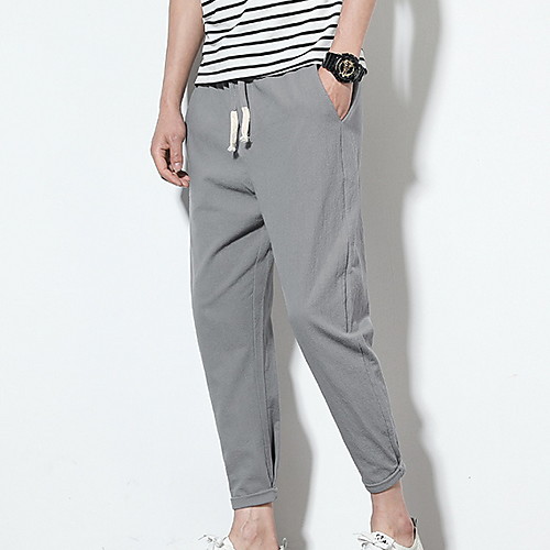 

Men's Basic Chinos Pants - Solid Colored Army Green Red Khaki US34 / UK34 / EU42 US36 / UK36 / EU44 US38 / UK38 / EU46