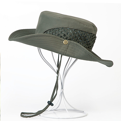 

Men's Unisex Active Basic Mesh Canvas Straw Hat-Solid Colored Summer Fall Army Green