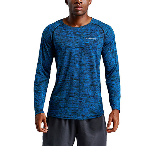 

Men's Daily T-shirt - Solid Colored Blue