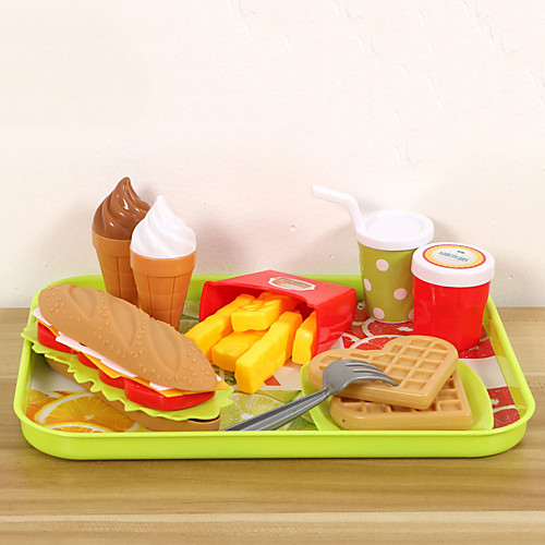 

Toy Food / Play Food Play Kitchen Fun Kid's Unisex Toy Gift 9 pcs