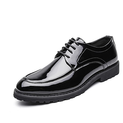 

Men's PU Spring & Summer British Oxfords Black