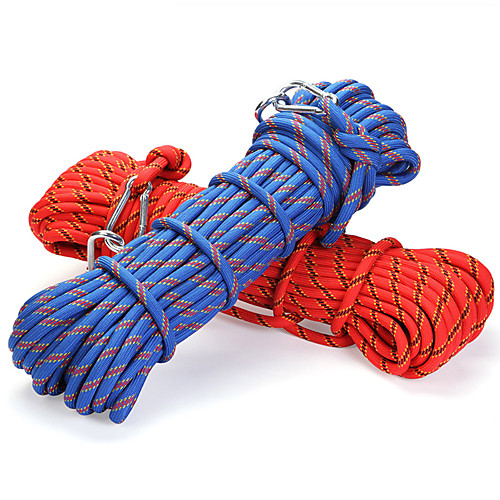 

Paracord Antiskid Portable Scratch Resistant Wearproof Durable Nylon Fiber Camping / Hiking Climbing Outdoor Exercise Camping / Hiking / Caving Traveling Red Blue 1 pcs