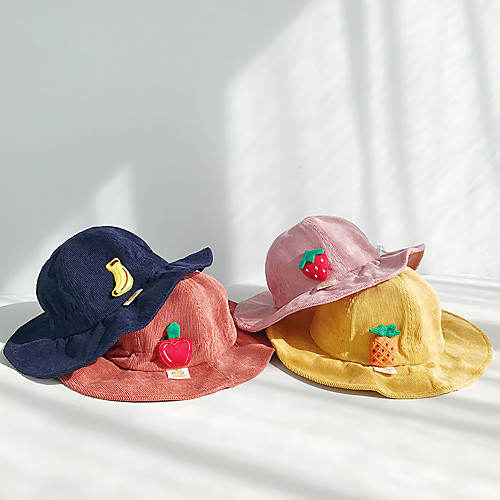 

Hiking Hat Hiking Cap Fishing Hat Hat 1 PCS Portable Sunscreen UV Resistant Breathable Solid Color Flocking Autumn / Fall Spring Summer for Boys' Girls' Camping / Hiking Hunting Fishing Yellow Red