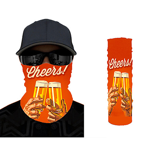 

Men's Basic Rectangle Scarf / Bandana - Print