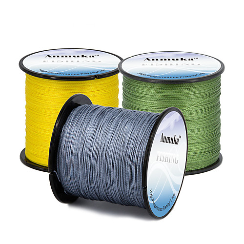 

PE Braided Line / Dyneema / Superline 4 pcs Fishing Line 500M / 550 Yards PE 80LB 70LB 60LB 0.1/0.12/0.14/0.165/0.2/0.23/0.28/0.3/0.32/0.34/0.37/0.4/0.5/0.6 mm Spinning Freshwater Fishing General