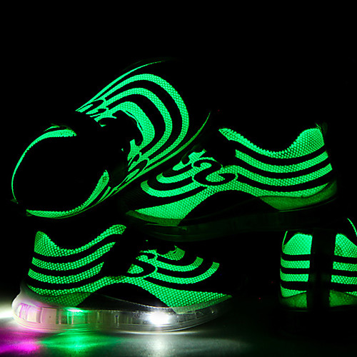 

Boys' / Girls' Comfort / LED Shoes PU / Flyknit Sneakers Toddler(9m-4ys) / Little Kids(4-7ys) Braided Strap / Split Joint / LED Pink / White / Black Spring / Fall / Party & Evening / Color Block