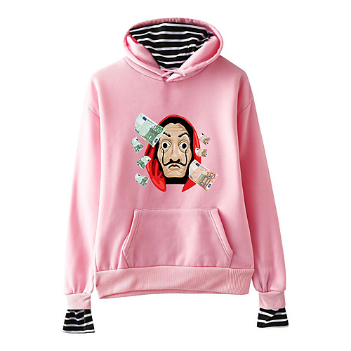 

Inspired by la casa de papel Dali Cosplay Costume Hoodie Pure Cotton Print Printing Hoodie For Men's / Women's