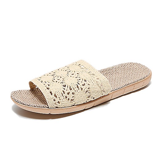 

Women's Slippers House Slippers Stylish / Casual Fabric Shoes