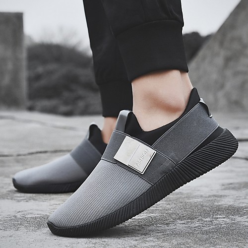 

Men's Mesh Spring & Summer Classic Loafers & Slip-Ons Wine / Black / Gray