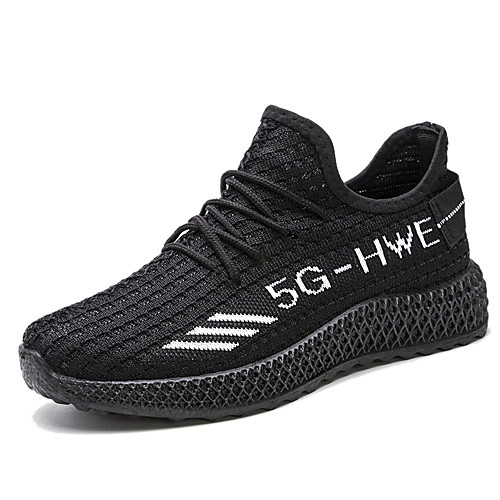 

Women's Trainers / Athletic Shoes Flat Heel Round Toe Mesh Running Shoes Spring & Summer / Fall & Winter Yellow / Pink / Black