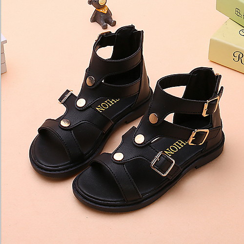 

Girls' Comfort Synthetics Sandals Little Kids(4-7ys) Pink / Black / Beige Summer