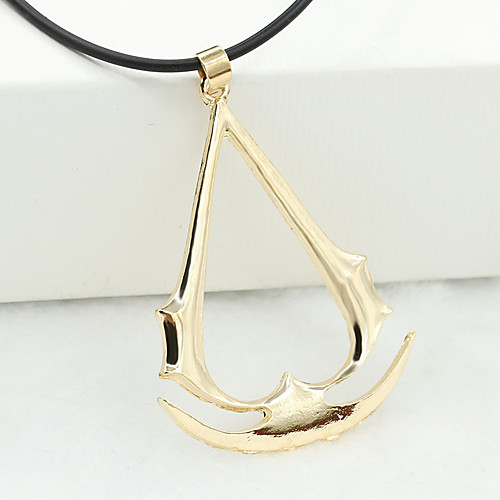 

Women's Necklace Friends European Romantic Casual / Sporty Sweet Chrome Gold Silver 50 cm Necklace Jewelry 1pc For Street Festival