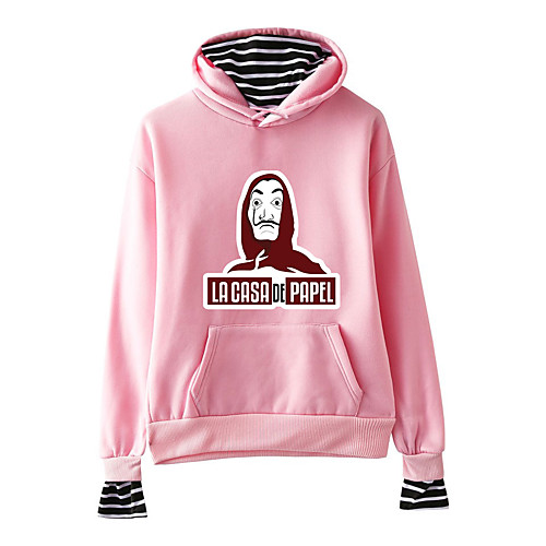 

Inspired by la casa de papel Dali Cosplay Costume Hoodie Pure Cotton Print Printing Hoodie For Men's / Women's