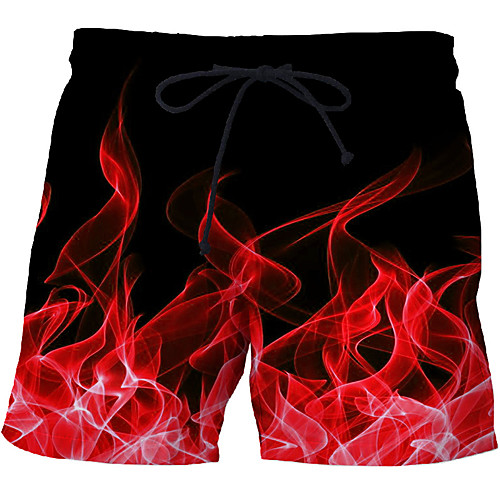 

Men's Sporty / Exaggerated Sweatpants / Shorts Pants - 3D / Geometric Pattern / 3D Print Print Rainbow US32 / UK32 / EU40 US34 / UK34 / EU42 US36 / UK36 / EU44