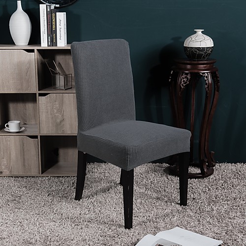 

Nordic Simple Style Household Thick Elastic One-piece Chair Cover One-piece Dining Table Chair Cover Four Seasons