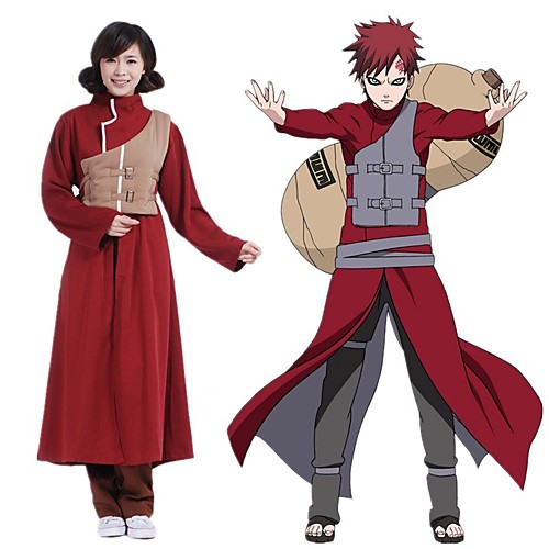 

Inspired by Naruto Gaara Anime Cosplay Costumes Japanese Outfits Vest Pants Thobe For Men's Women's
