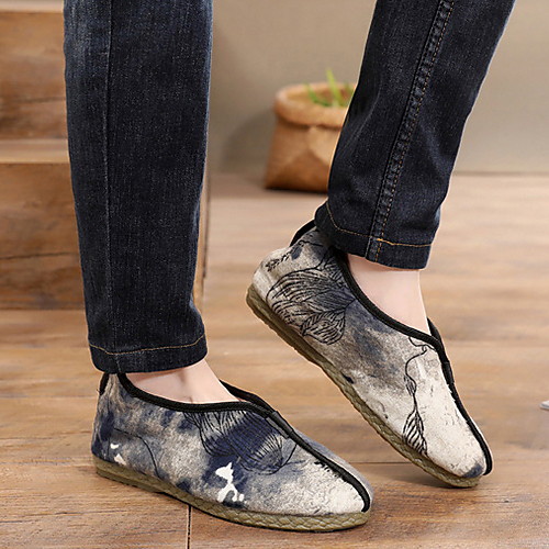 

Men's Canvas Spring & Summer Classic Loafers & Slip-Ons Blue