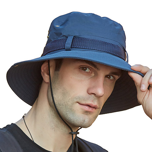 

Fishing Hat Fisherman Hat Hiking Hat Hat 1 PCS Portable Sunscreen UV Resistant Breathable Floral / Botanical Cotton Autumn / Fall Spring Summer for Men's Women's Camping / Hiking Hunting Fishing Dark