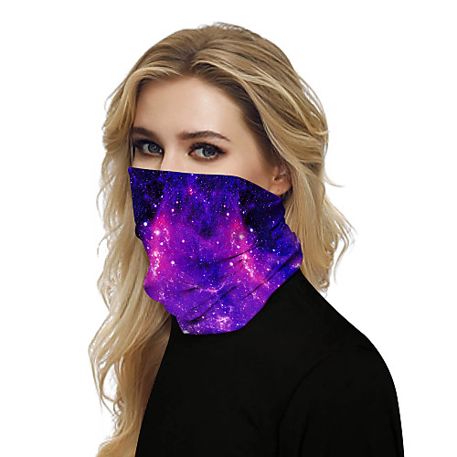 

Unisex Party / Active / Basic Infinity Scarf - Galaxy / Print / Color Block