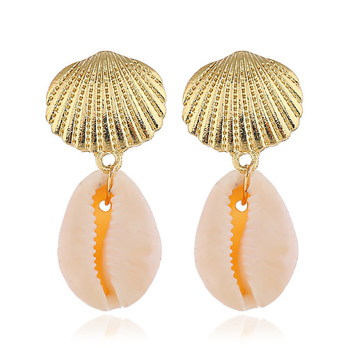 

Women's Earrings Holiday Wedding Birthday Romantic Earrings Jewelry Gold For Date Street Festival 1 Pair