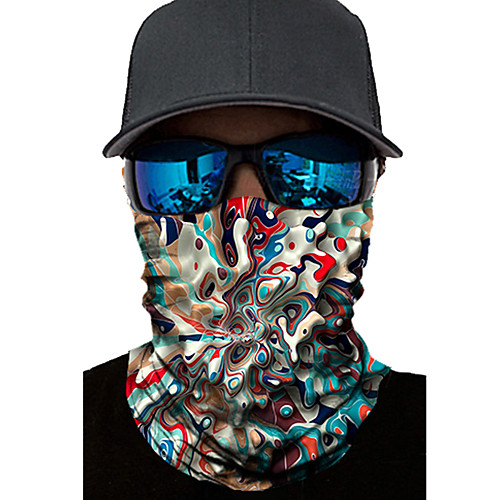 

Neck Gaiter Pollution Protection Quick Dry Ultraviolet Resistant Rainbow Balaclavas Bandana for Adults' Road Cycling Hiking Cycling