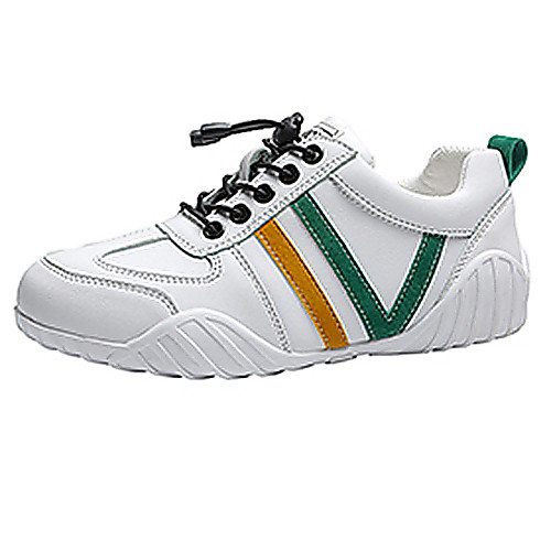 

Women's Athletic Shoes Flat Heel Round Toe PU Summer Green / Blue