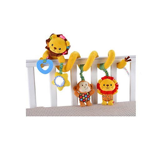 

Babyfans ™ Baby Cute Animal Pattern Plush Rattles Hanging Around The Bed Toys