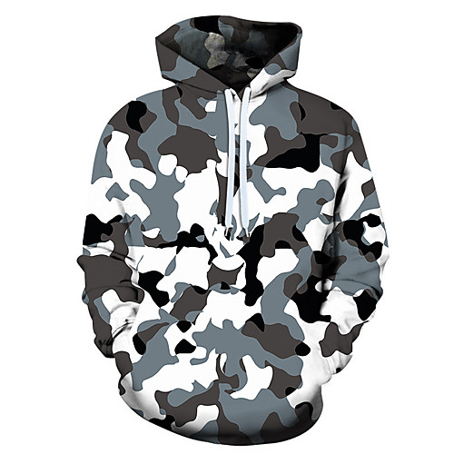 

Men's 3D Print / Casual Hoodie - 3D / Cartoon / Character Rainbow US32 / UK32 / EU40