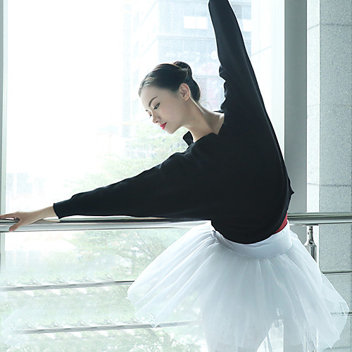 

Gymnastics Top Draping Women's Training Performance Long Sleeve Knit