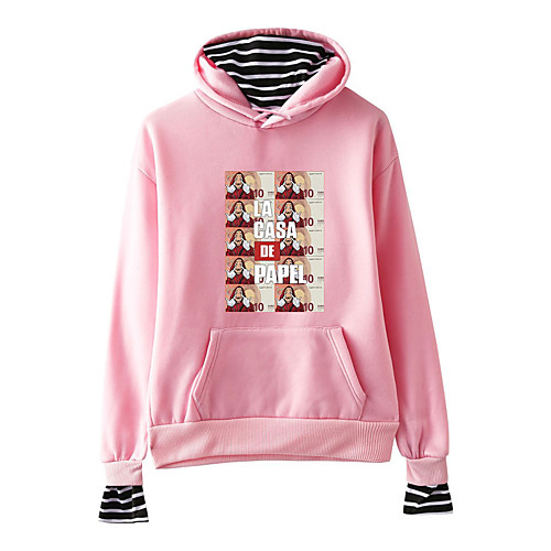 

Inspired by la casa de papel Dali Cosplay Costume Hoodie Pure Cotton Print Printing Hoodie For Men's / Women's