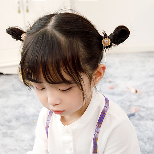 

Fashion Cute Fabrics Hair Tie with Butterfly Design / Flower 1 Piece Birthday / Daily Wear Headpiece