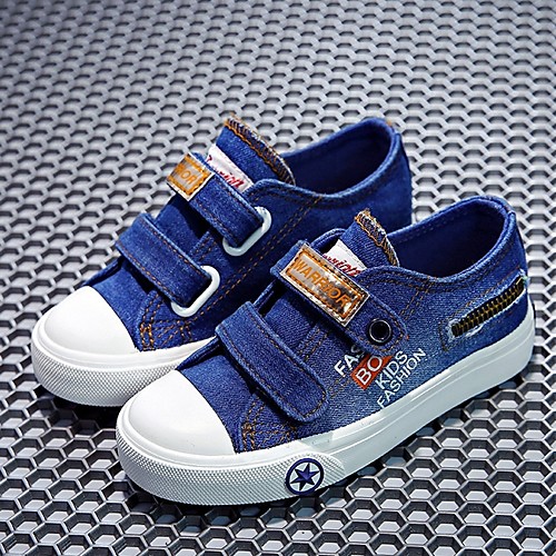 

Boys' Comfort Canvas Flats Big Kids(7years ) Blue / Dark Blue Spring