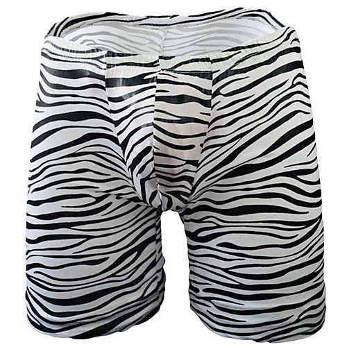 

Men's Print Boxers Underwear - Normal Low Waist Black One-Size