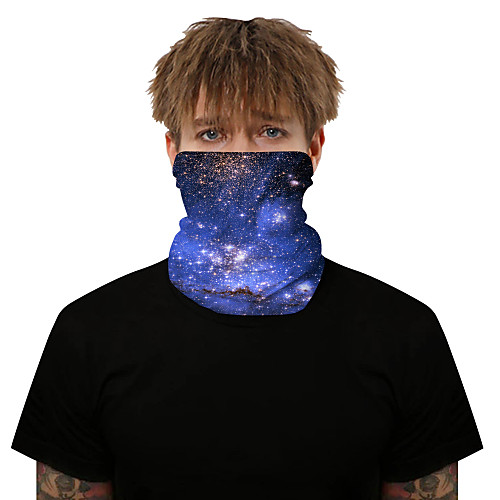 

Neck Gaiter Pollution Protection Quick Dry Ultraviolet Resistant Rainbow Balaclavas Bandana for Adults' Road Cycling Hiking Cycling