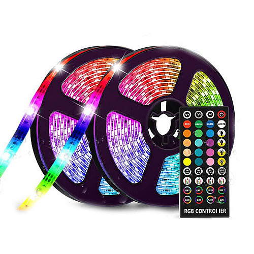 

10m Flexible LED Light Strips 600 LEDs 2835 SMD Multi Color Party / Decorative / TV Background 12 V