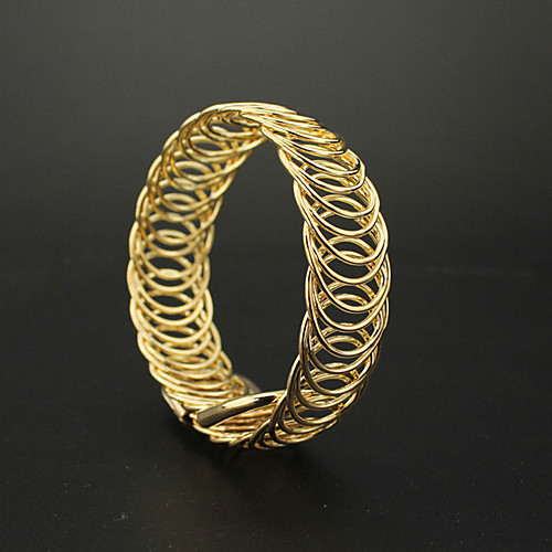 

Women's Bracelet Classic Wedding Birthday Vintage Theme European Trendy Casual / Sporty Ethnic French Alloy Bracelet Jewelry Gold For Date Festival
