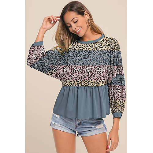 

Women's Daily Blouse - Geometric Wine